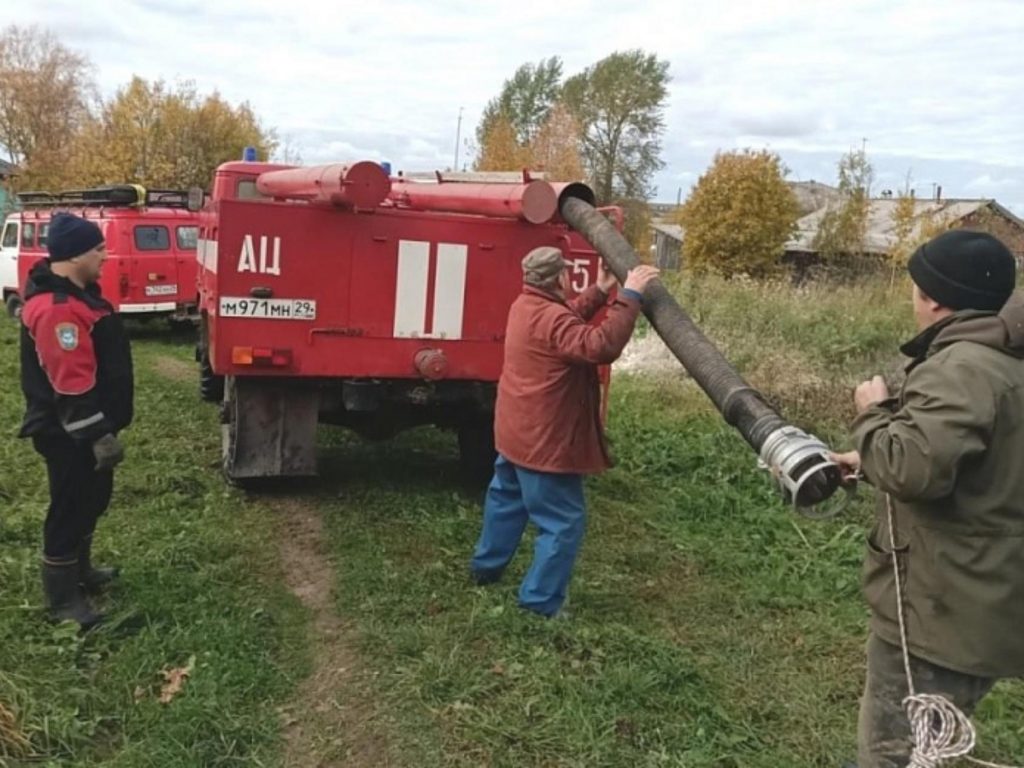 Фото из паблика добровольной пожарной команды ВДПО Архангельской области